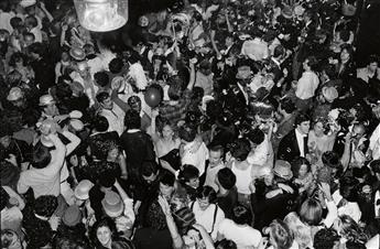 PAPAGEORGE, TOD (1940- ) New Years Eve, New York, Discotheque (Studio 54).